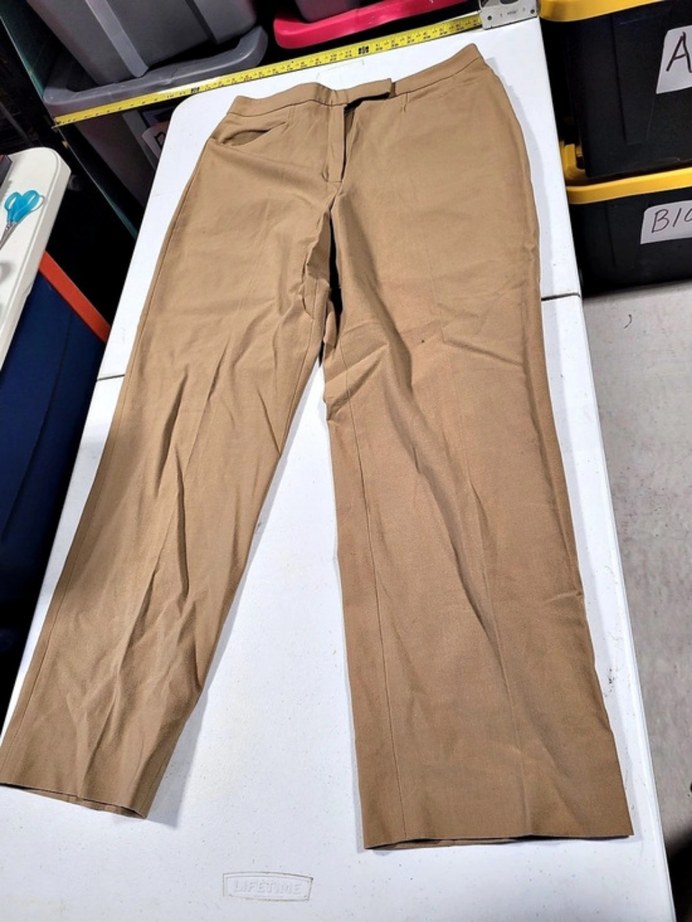 Apostrophe Brown Bootcut Pants Size 12